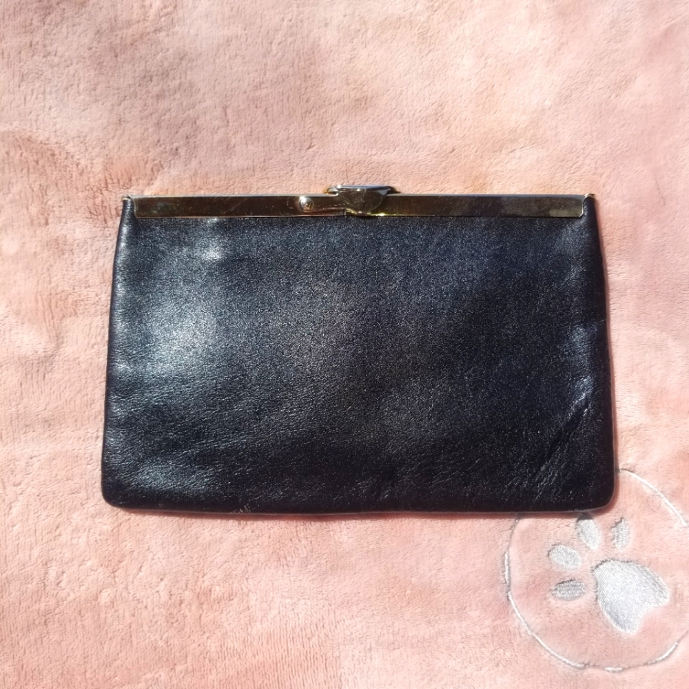 Vintage Leather Clutch